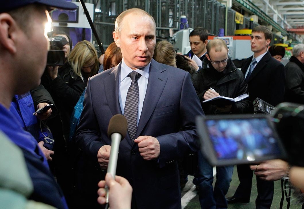 Владимир Путин умеет общаться с электоратом. Фото: Reuters